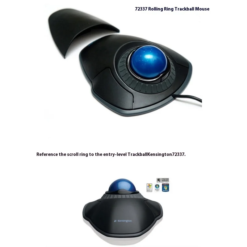 Imagem -05 - Mouse Trackball sem Fio Bluetooth Kenchel-k72337us