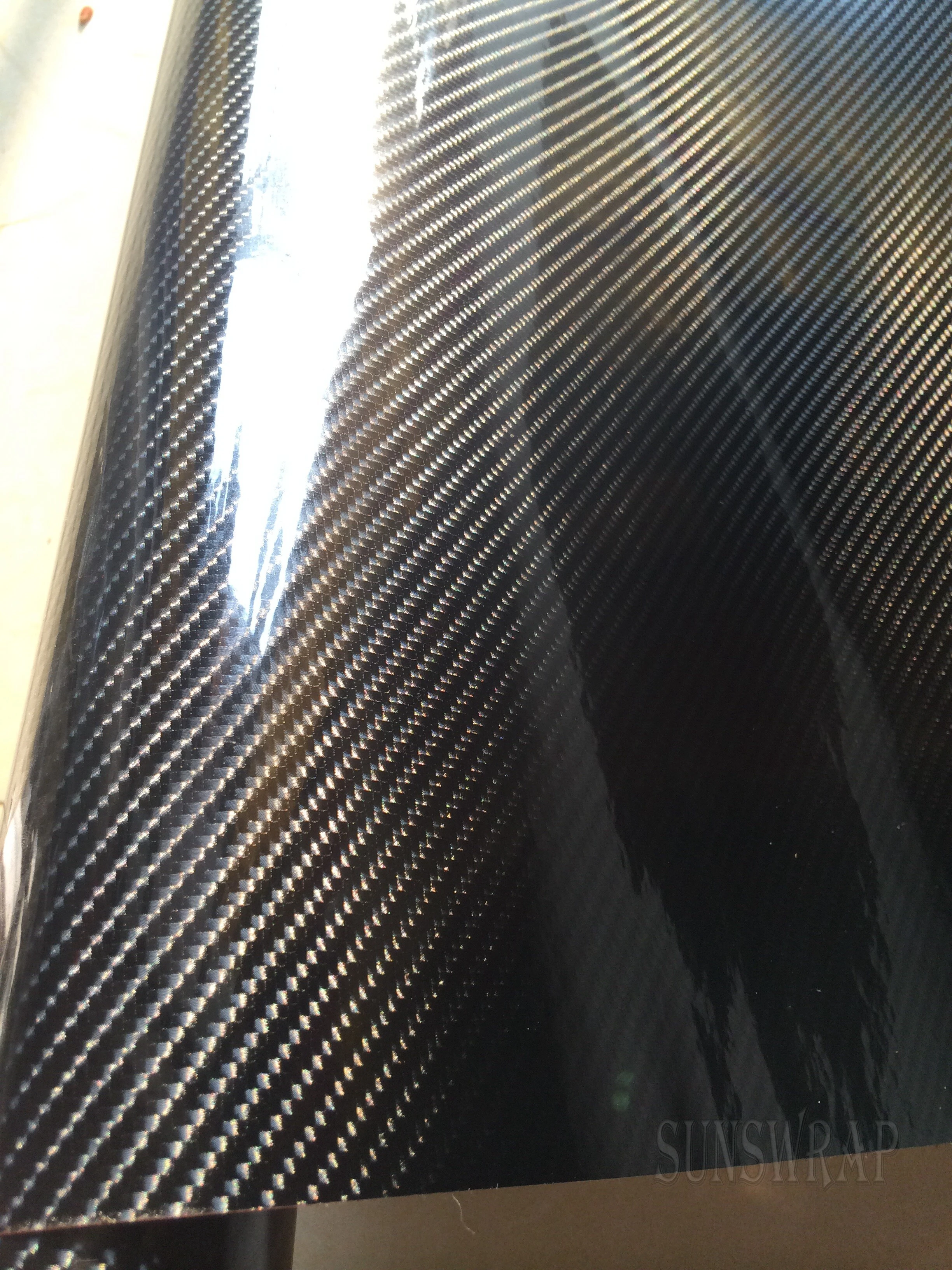 2025 HD 6D Carbon Fiber Vinyl Car Wrapping Film Car Stickers for Car Exterior Decoration with PET Liner 5x59ft/roll