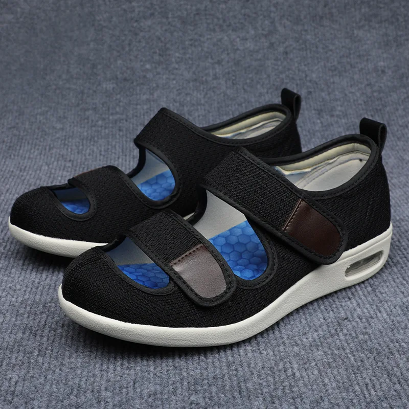 Summer sandals casual orthopedics wide foot swelling shoes thumb valgus soft comfortable diabetes shoes