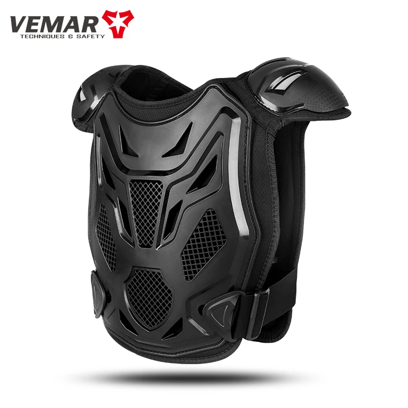 Kinderen Motorrijden Body Armor/Elleboog Kniebeschermer Kinderen Motocross Rugvest Borst Off-Road Moto Fietsen Beschermende uitrusting