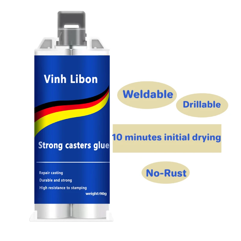 

Metal Repair Paste Casting Repair Glue AB High Strength Repairing Adhesive Heat Resistance Cold Weld Industrial Repair Agent