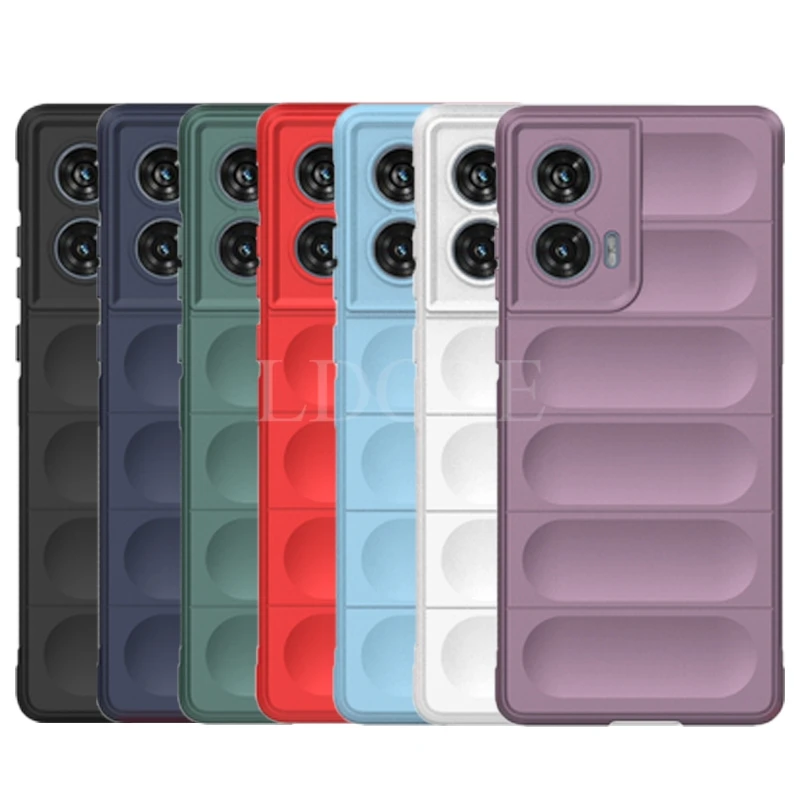 Dla Motorola Edge 50 Fusion Case Silicone TPU Fashion Protect Phone Case Moto Edge 50 Fusion Cover Rubber Armor Shockproof Case