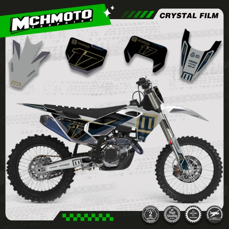 

MCHMFG Custom Team Graphics Decals Stickers Kits For Husqvarna 2023-2025 TC FC 2024-2026 TE FE 125 250 300 350 400 450