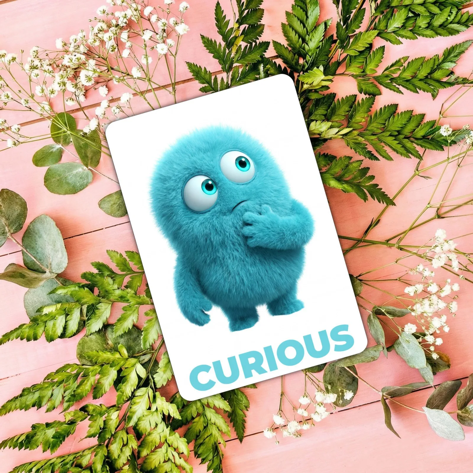 36-teiliges Monster-Emotionskarten-Set, Sozial-Emotionales Lernmaterial, Plüsch-Monster-Gefühlskarten für Kleinkinder, Vorschulbildung – Detail 13