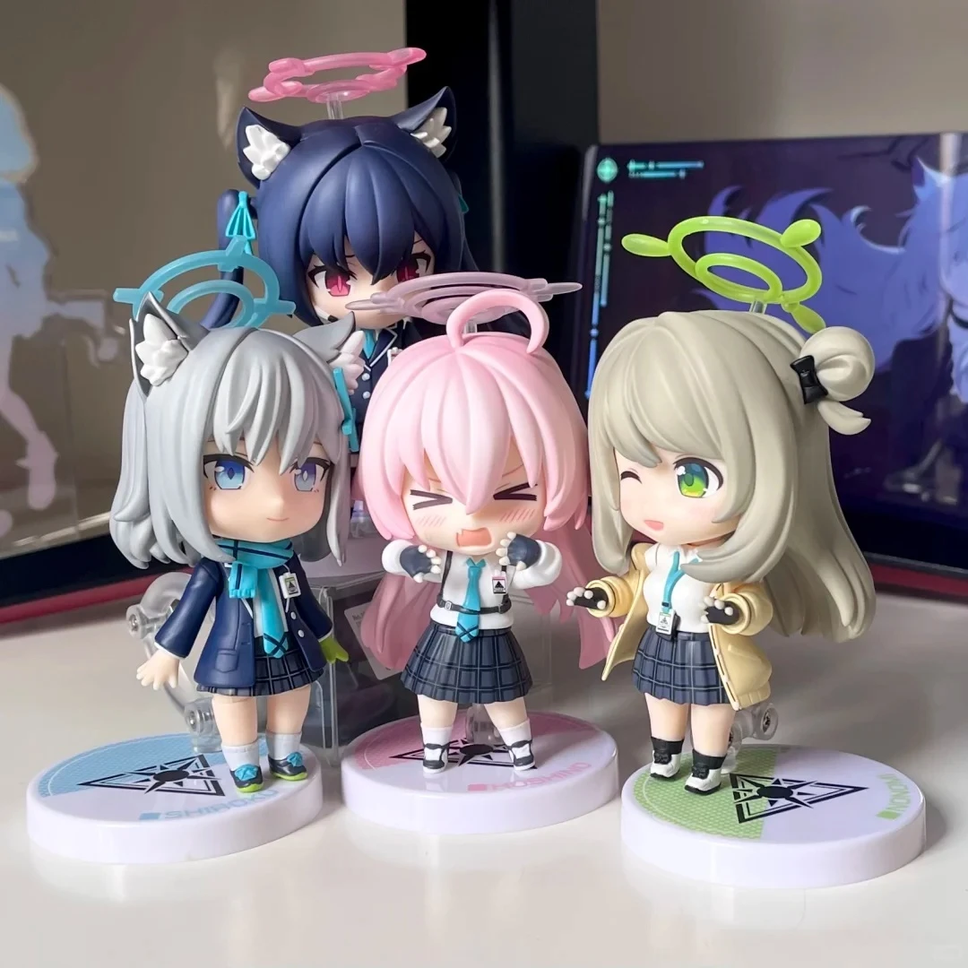 10 センチメートルブルーアーカイブ水尾ノアアニメガールフィギュアプラナ/リクハチマアラアクションフィギュア清水明フィギュアモデル人形おもちゃギフト