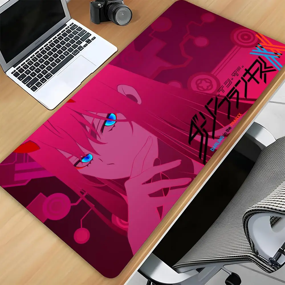 Anime Zero Two Mouse lightweight Pad Xxl Mouse Pad 80x40 cm Kawaii Desk Mat Pc Gamer Gaming Computer Offices Mousepad Keyboard