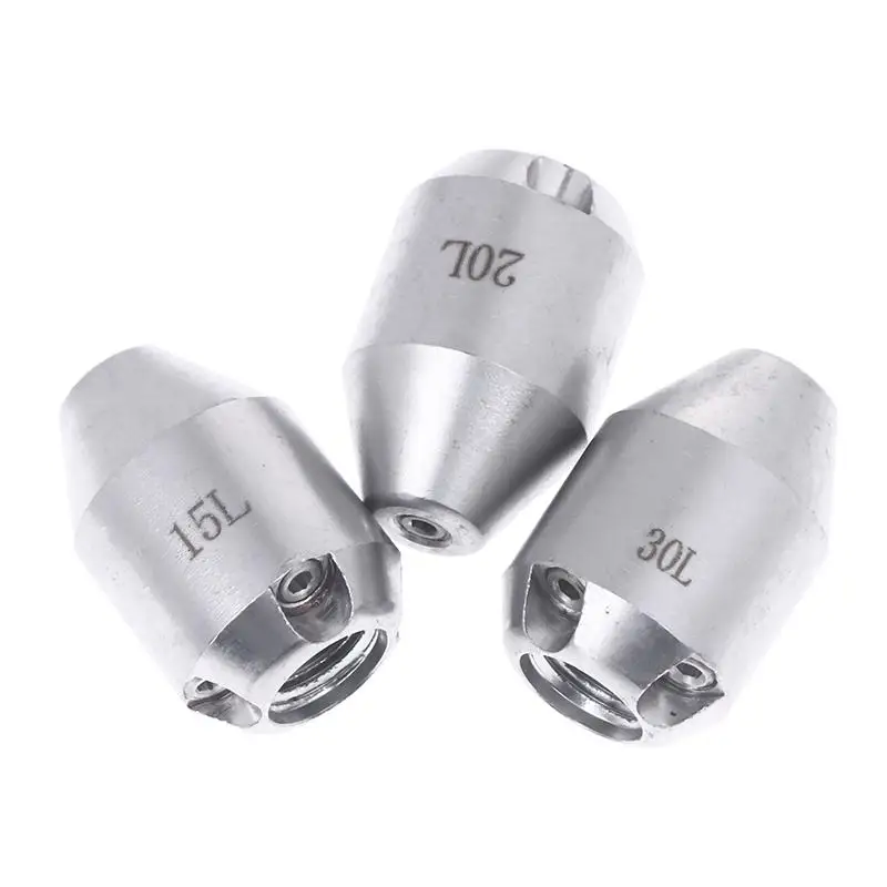 ♥ Kit de bico de jato de esgoto de 1/4 ", bico de jato de aço inoxidável, acessórios de lavadora de pressão, bico de jato de esgoto de 5000 psi