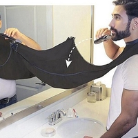 Shaving Apron,Beard Hair Catcher For Men Shaving&Trimming Beard Cape Grooming Cloth Waterproof With Suction Cup Easy Install