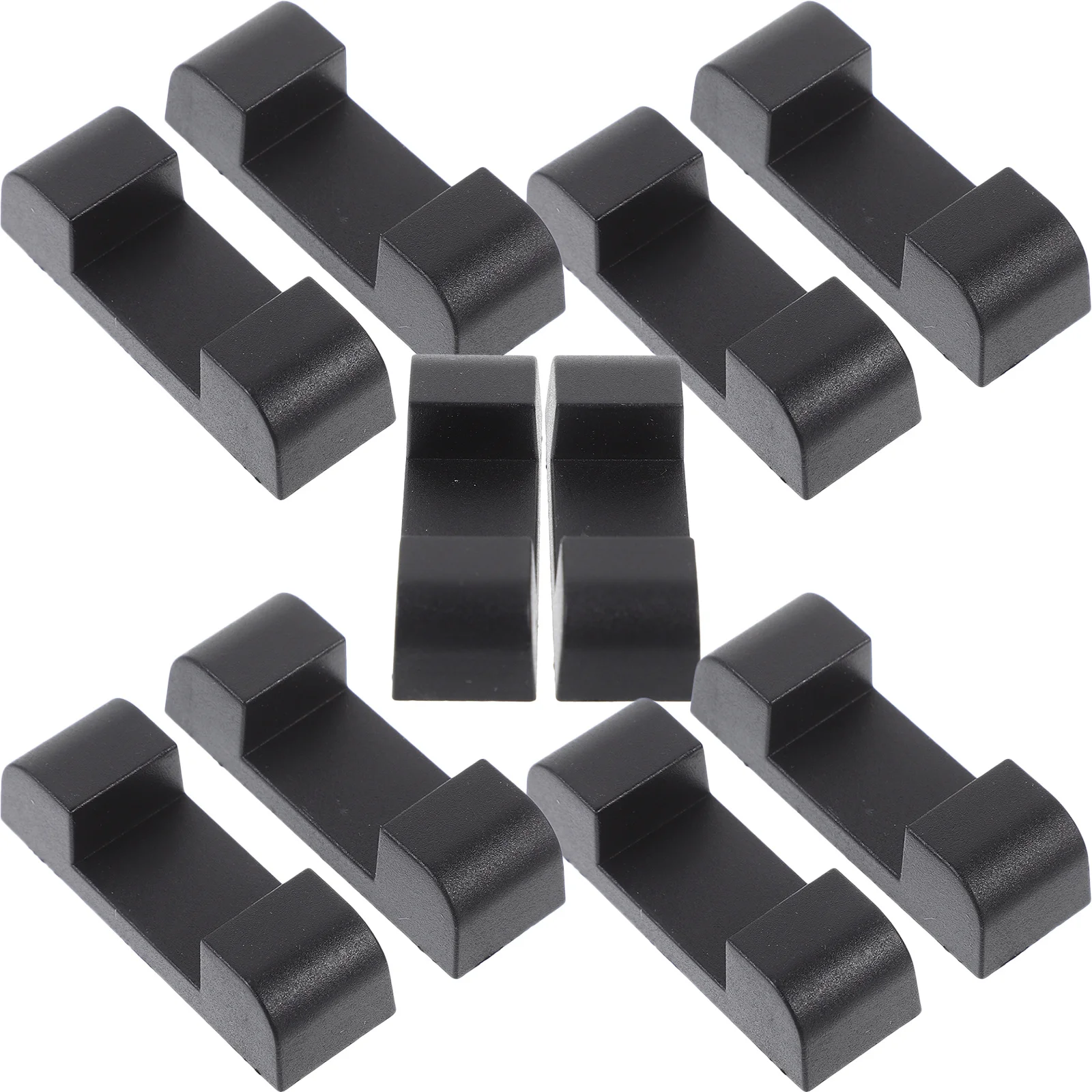 

10Pcs Jewelry Holder Bases Sturdy Plastic Stand Base for Store Countertop Jewelry Rack Case Display Holder
