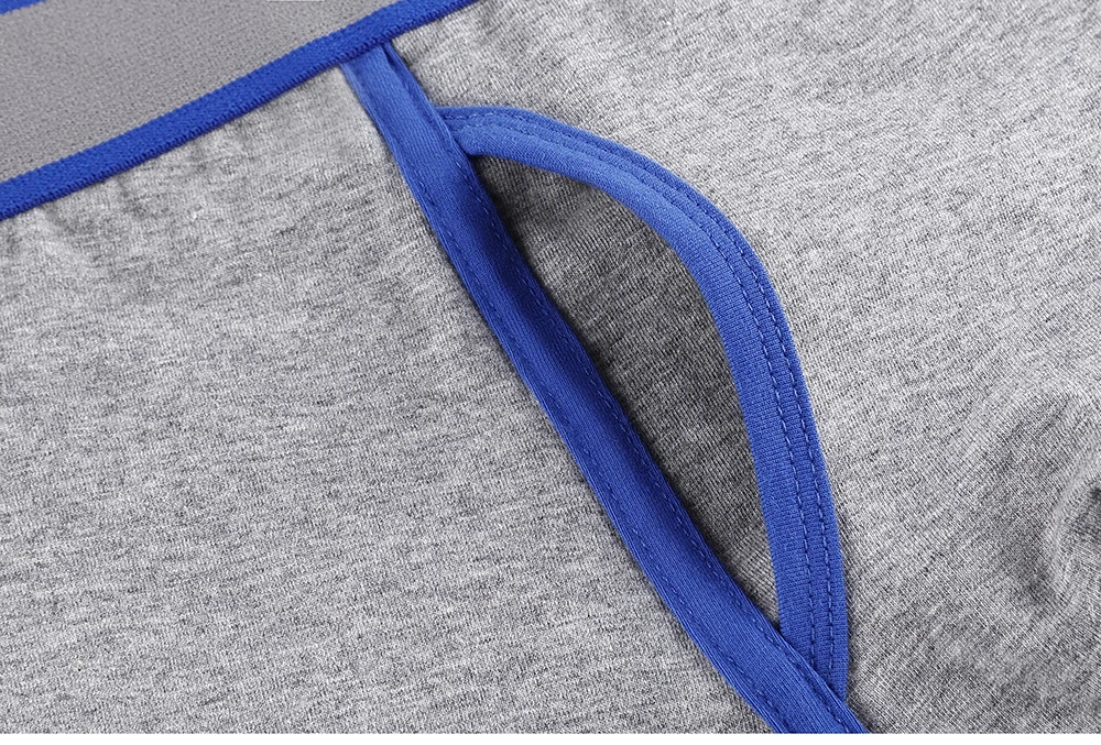 3 stücke Front Öffnung Mann Unterwäsche Baumwolle Schlüpfer der Männer Drucken Herren Boxer Shorts Familie Sexy Männliche Unterhose Sport – Detail 6