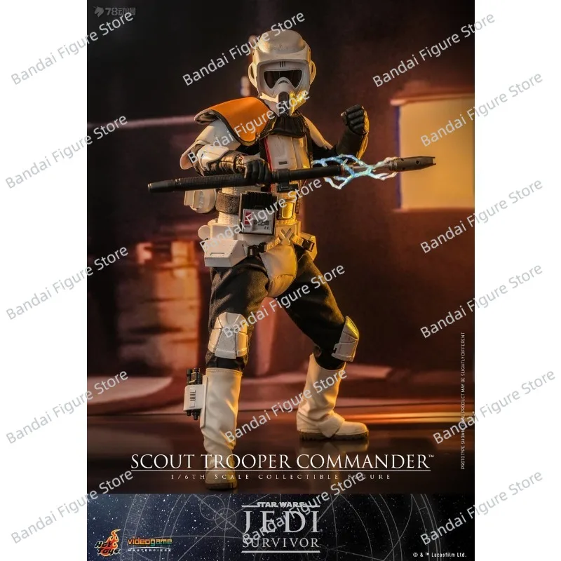 HOTTOYS HT 1/6 VGM53 STAR WARS JEDI SURVIVOR Scout Trooper Commander Man Figurka Akcji 12" Pełny Zestaw Kolekcja dla Fanów