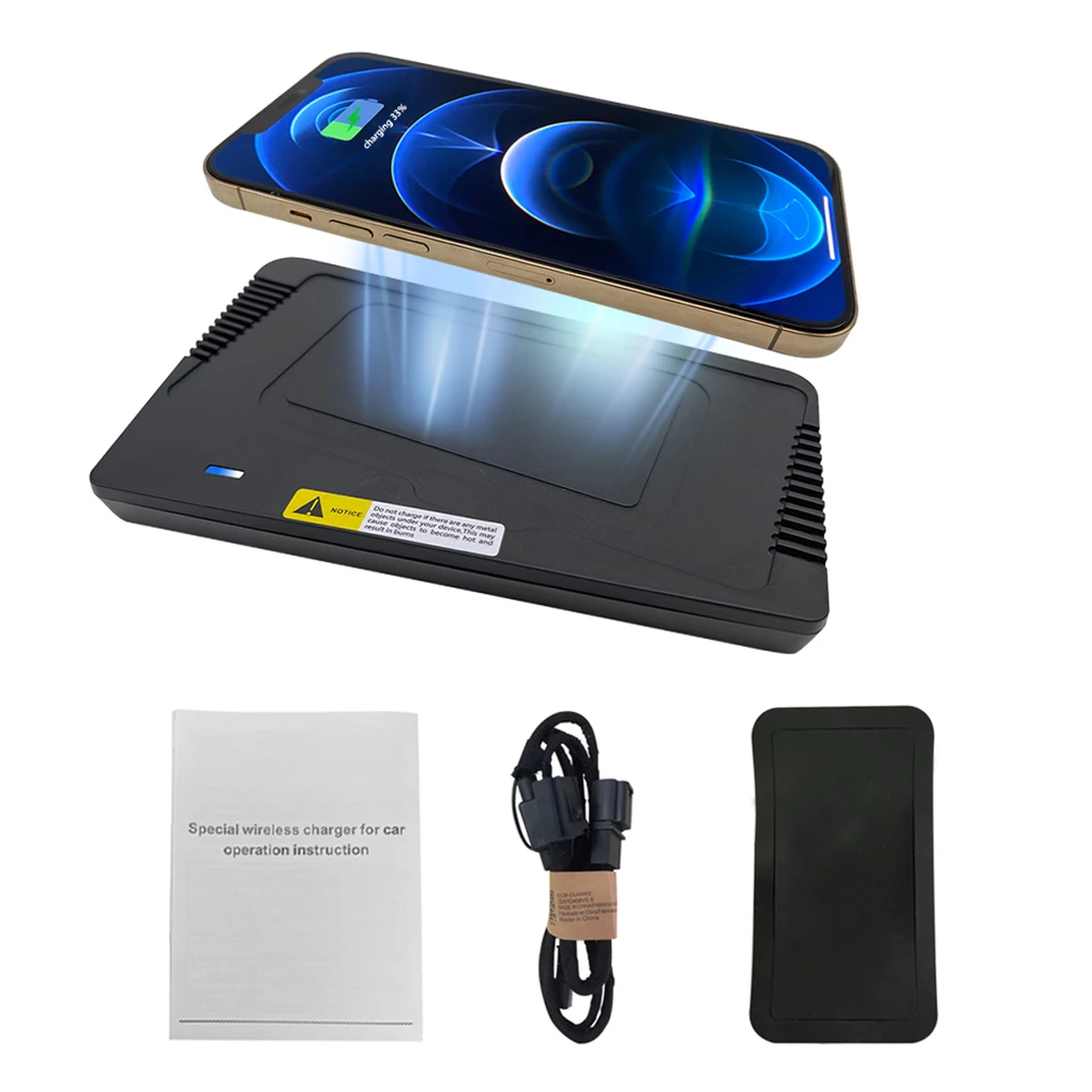 Car Wireless Charger Wireless Charger Smartphones Center Console Wireless Charging For A3 S3 Durable 21-24 A3 S3