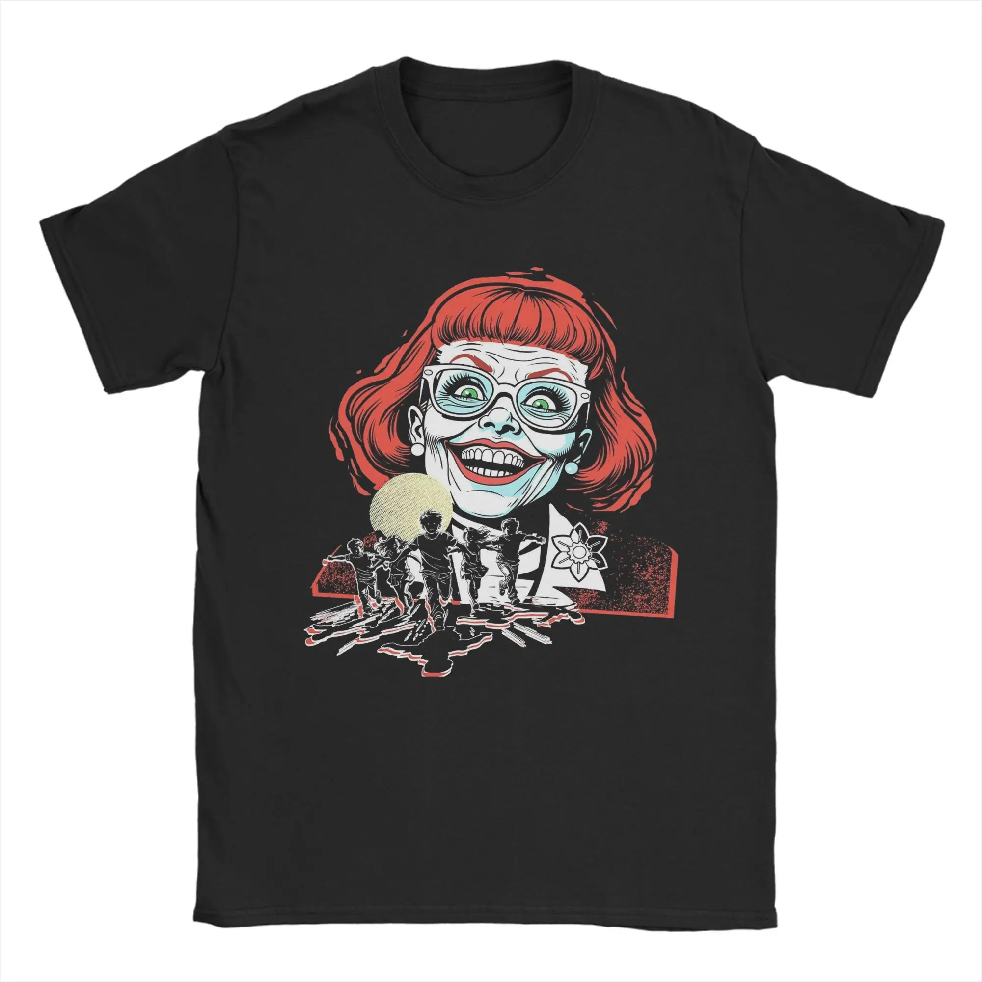 

Men T-Shirt Weapons Horror Movie Aunt Gladys Novelty Pure Cotton Tees Short Sleeve T Shirt Crewneck Clothes Birthday Present