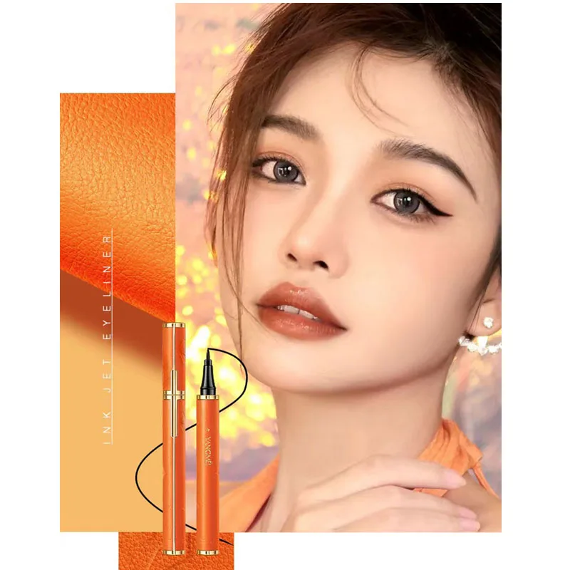 YANGMEI Black Brown Liquid Eyeliner Pen Waterproof Long-lasting Smooth Eyeliner Sweat-proof Not Easy To Smudge Eyeliner Cosmetic