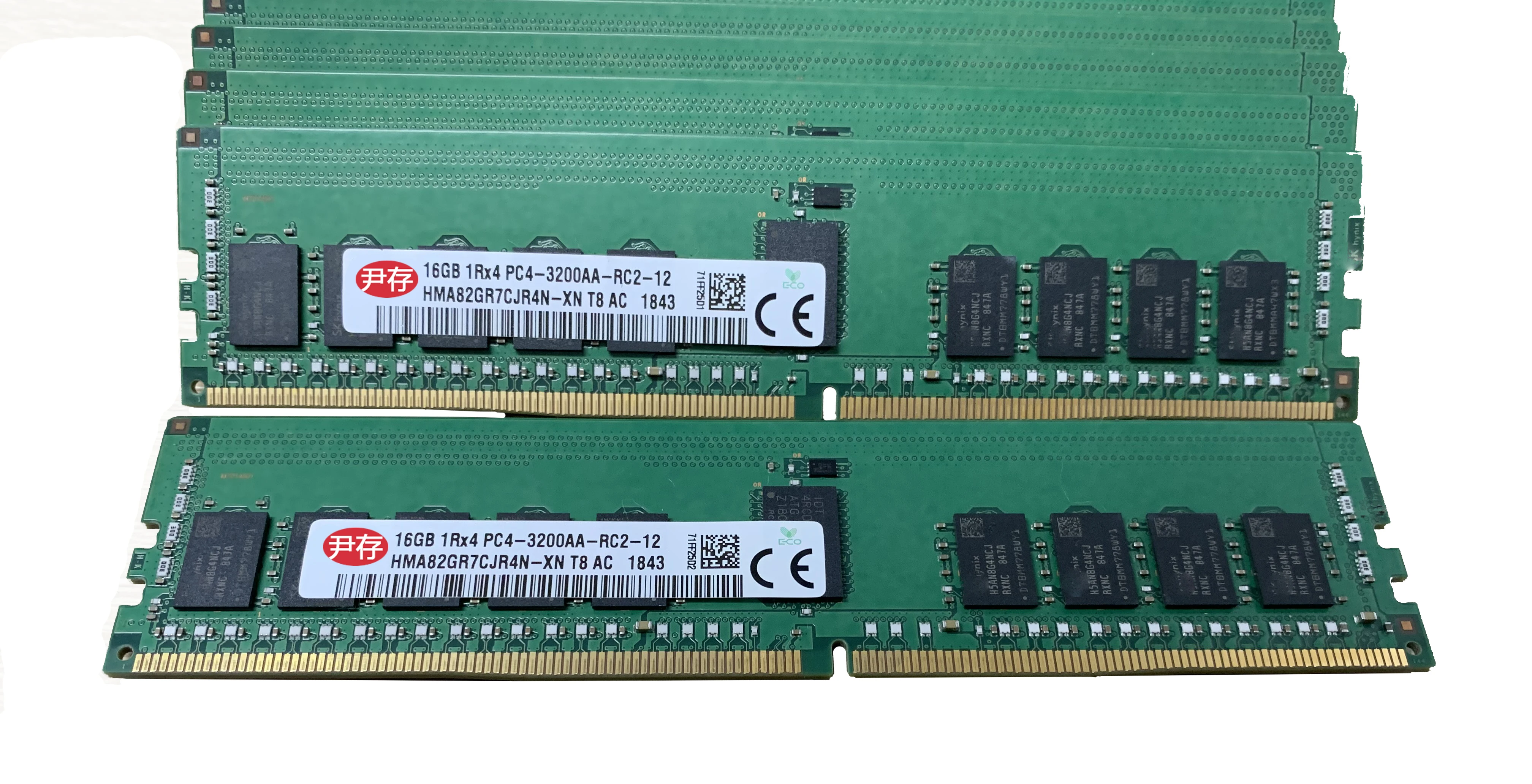 Mémoire RAM DDR4 pour serveur, 16 Go, 2400MHz ou 2400MHz, 2666V  2933Y 3200A ou 2133P, 2666V, ECC, REG, 4G, 8G, 32 Go