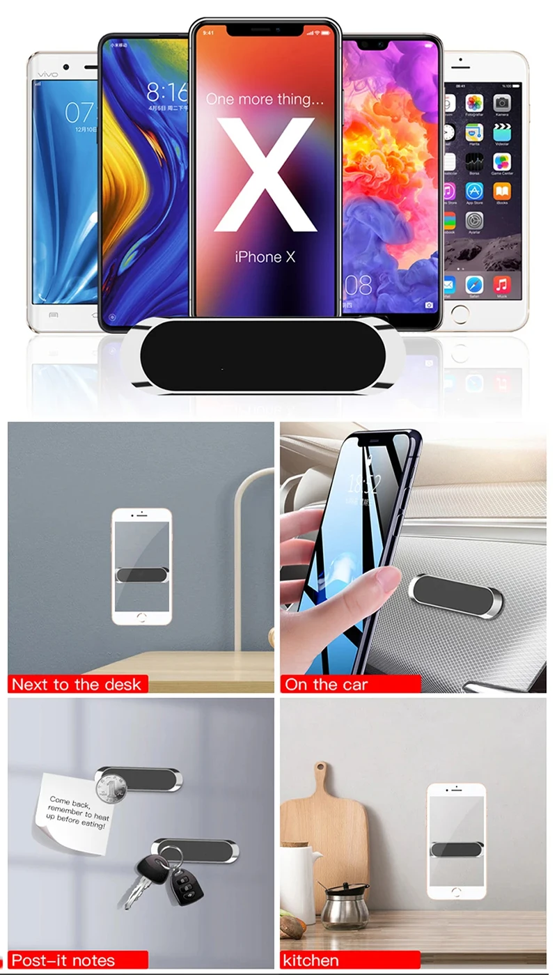 Magnetischer Handyhalter Ständer Magnetische Autohalterung für iPhone 12 Pro Max Samsung Xiaomi Huawei – Detail 9