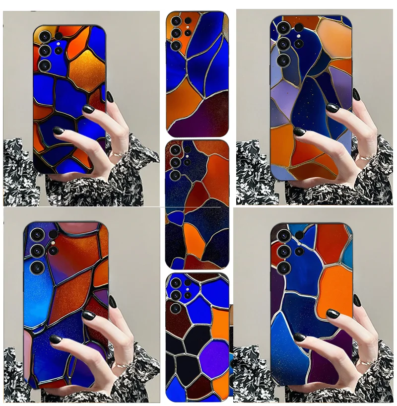 

for Samsung S 10 e 4 g 5 23 lite PLUS creative stylish silicone case 20 11 Ultra 22 21 TPU black soft phone case Galaxy 24 fe