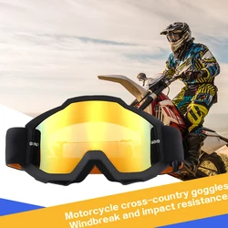 Protective Goggles Outdoor Motorcycle Windproof Sandproof Eyewear Motorcycle Accessories Ski Glasses Racing Off Road Goggles