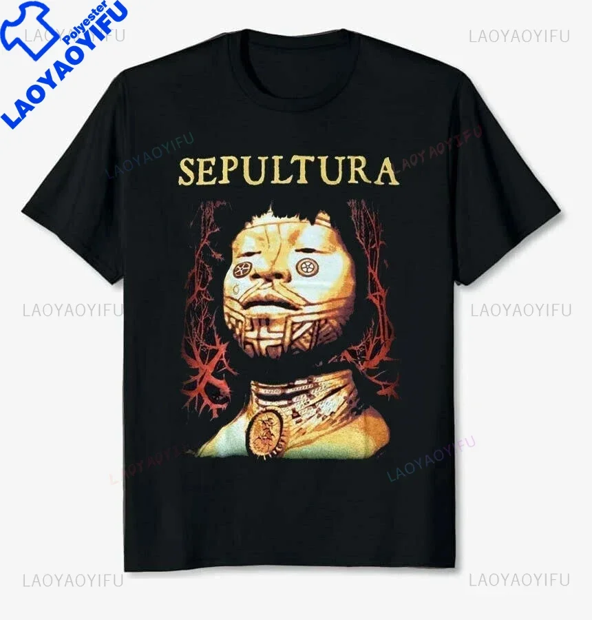 専用Sepultura ヴィンテージ tシャツ 2023 新 SEPULTURA ROOTS 30 年 T シャツパターンプリント Tシャツ