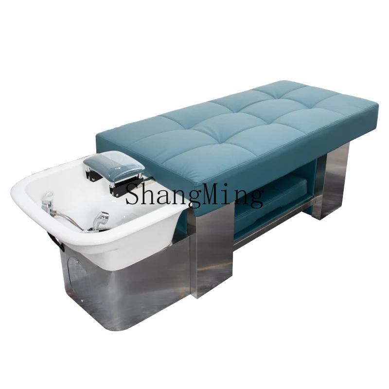 

HJ barber shop shampoo bed hair salon water circulation fumigation ear bed beauty salon special luxury home decor