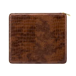 LUBINSKI Portable Cigar Box 10 Pcs Leather Cedar Wood Zipper Cigar Box New Humidor Case Holde Cigar Accessories Gift Box CH-041