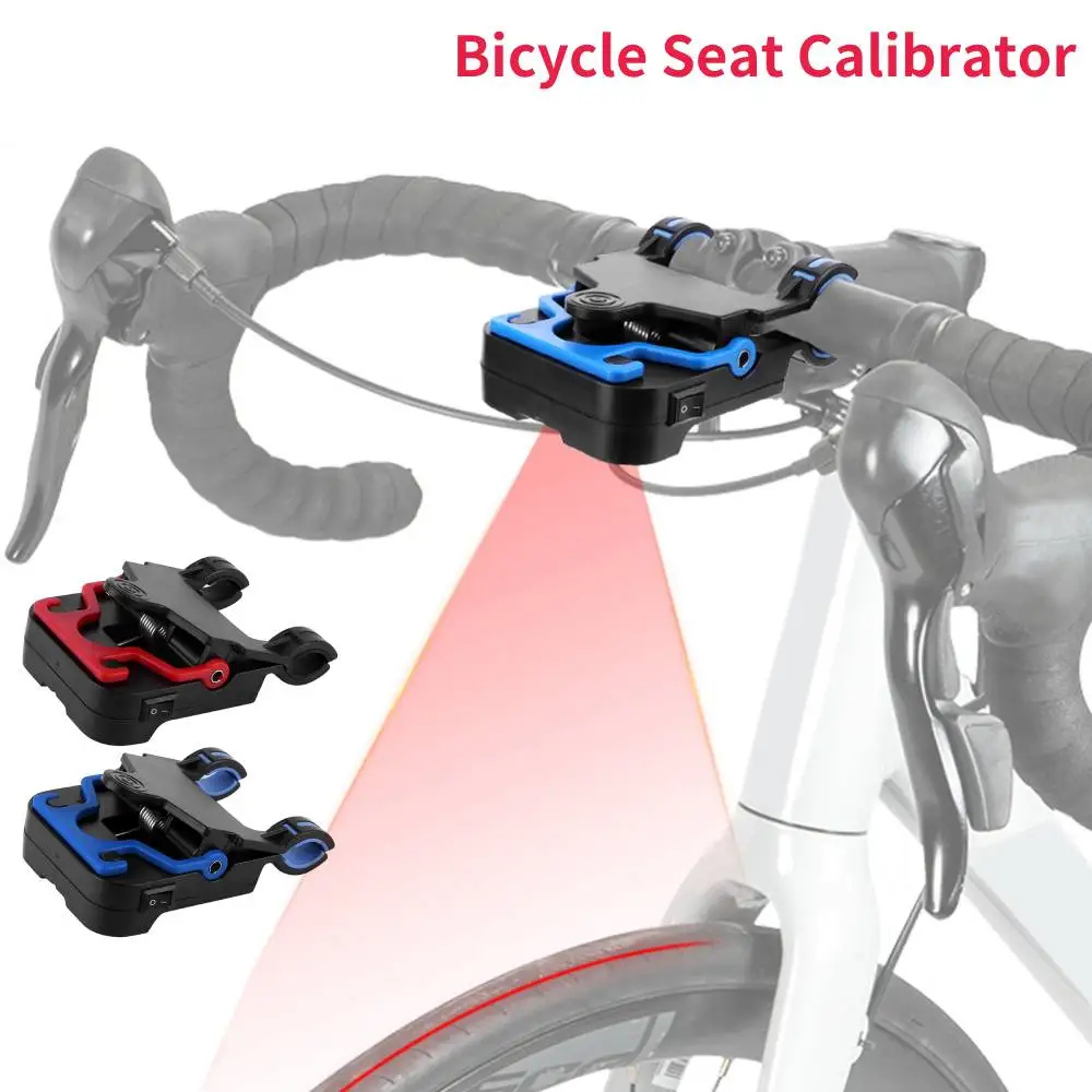

Professional Bike Seat Calibrator Bike Tool Bicycle Handlebar Laser Aligner Seat Center Adjuster Measurement Aligning Indicator