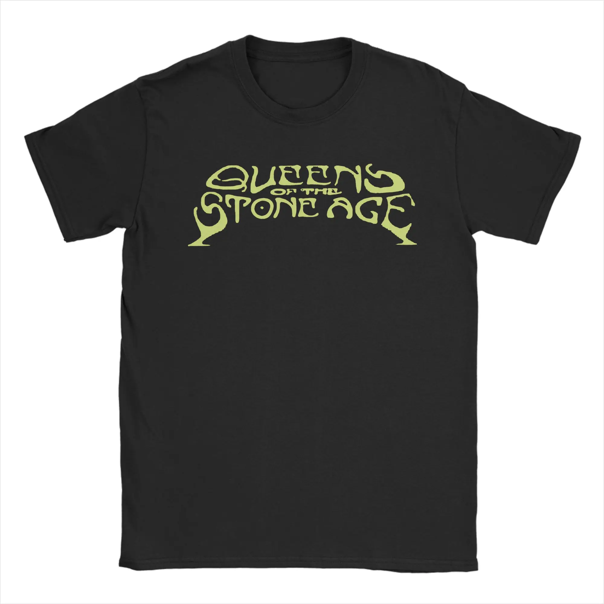 

Men Women Print Queens Of The Stone Age Rock Music Band T Shirt Tee 100% Cotton T-shirts Clothing