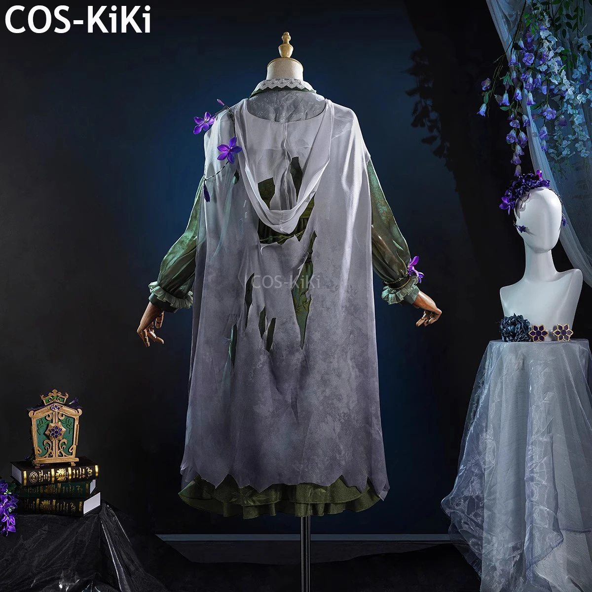 COS-KiKi Identity V Anne Lester Toy Merchant Clean Wings QiZhen Fashion Game Suit Uniform Cosplay Costume Halloween Party Outfit