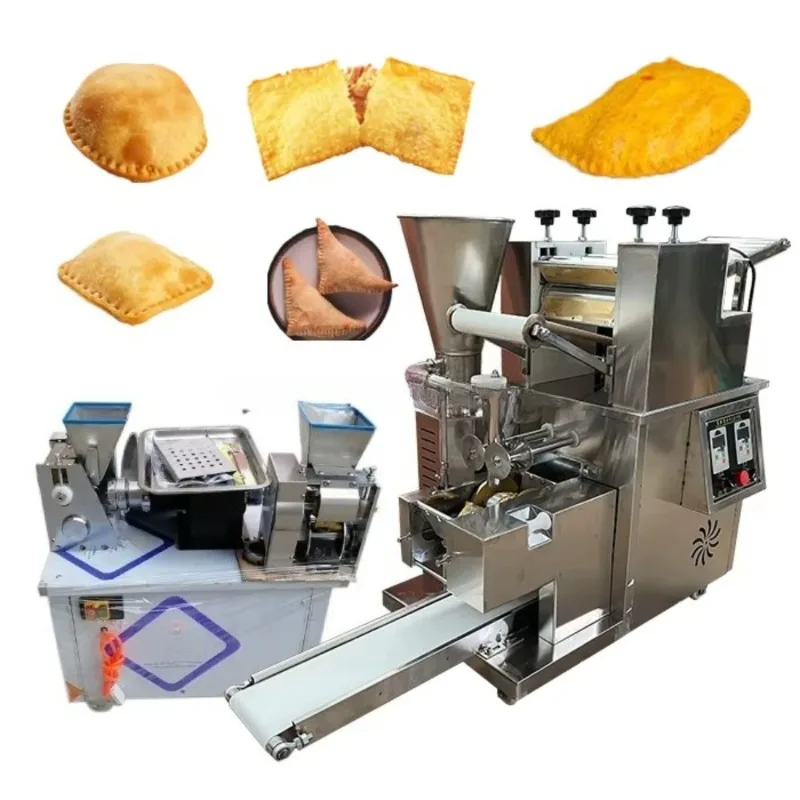 

Automatic Meat Pie Form Dumpling Making Machine Pelmeni Maker Samosa Folding Empanada Making Machine Gyoza Sambosa Make