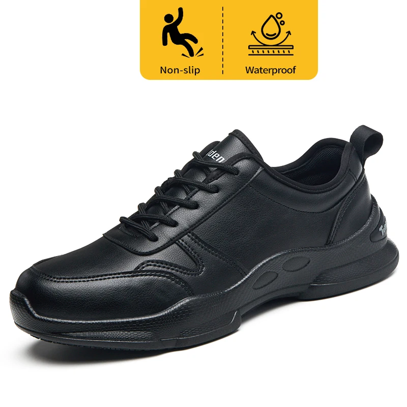 

Рабочая обувь шеф-повара, противоскользящая и маслостойкая повседневная обувь, противоскользящая и водонепроницаемая рабочая обувь для ресторана.