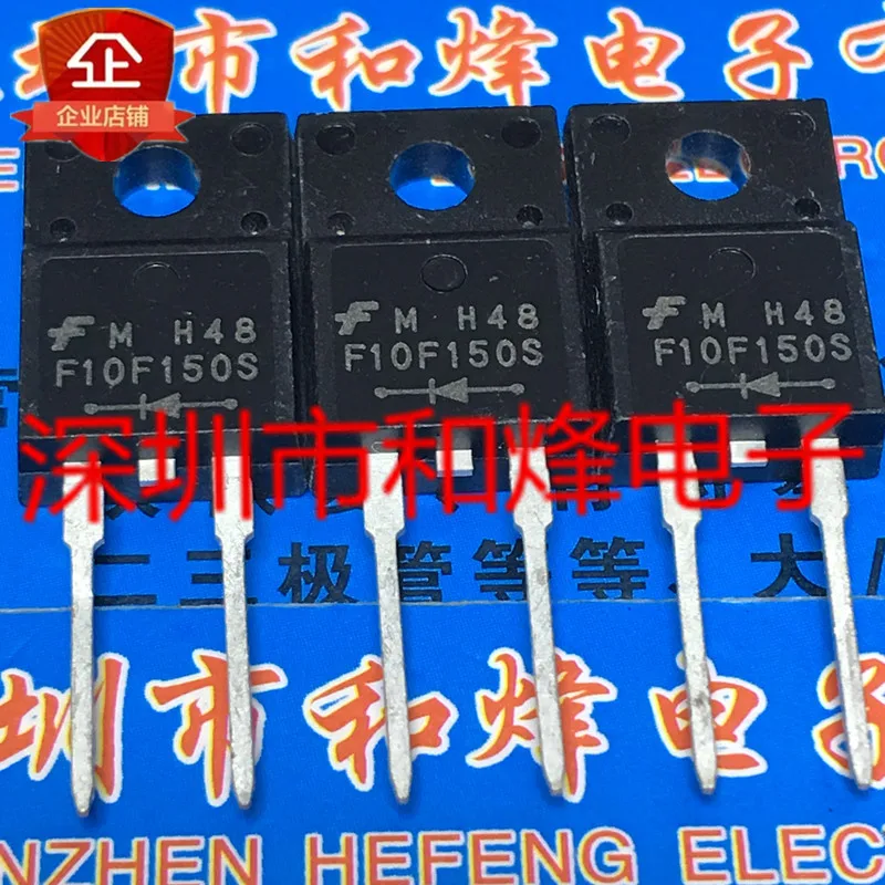 Bộ 5-10 Chiếc FFPF10F150S F10F150S TO-220F 10A 1500V Trên Cổ Phiếu Mới Và Origjnal