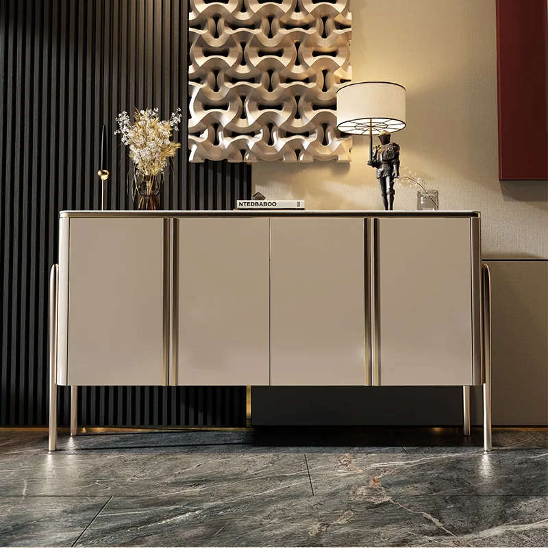 LH Edge Cabinet Modern Entrance Home Shoe Cabinet Living Room Bedroom Decorative Slate Cabinet