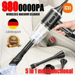 Xiaomi-Aspirador de pó sem fio, 9600000Pa, 5 em 1, automóvel forte, limpo, portátil, portátil, carro, casa, escritório, novo