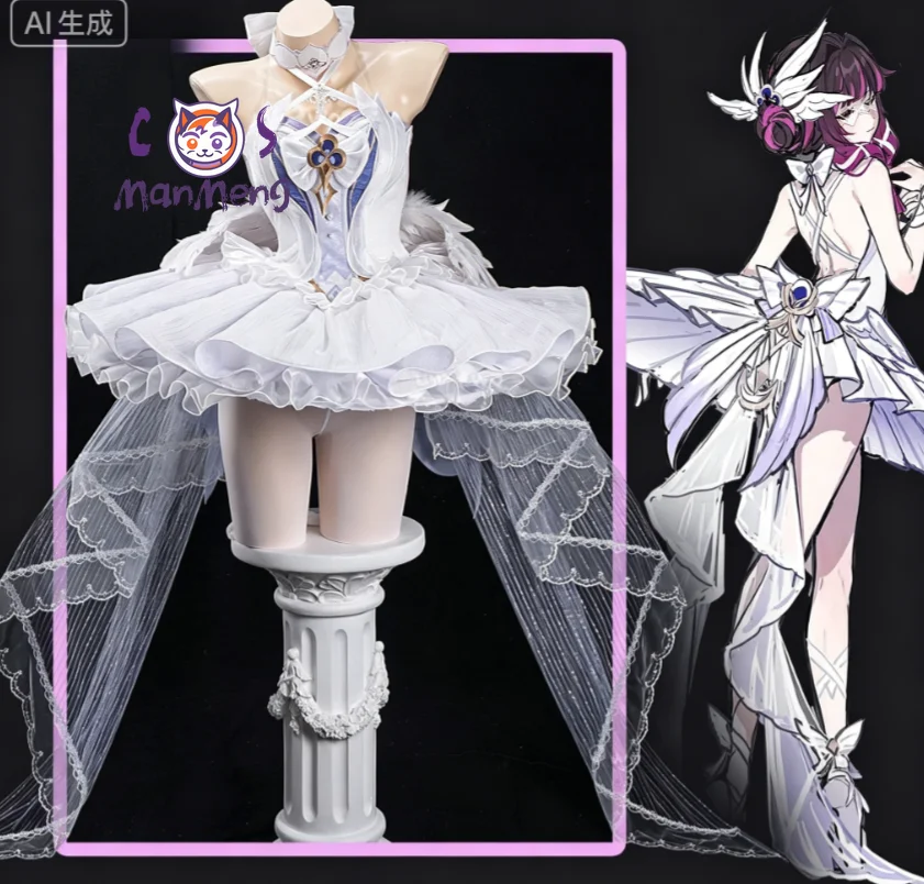 Fantasia de Cosplay Columbina  - Anime Cosplay Girls avaliação e preço