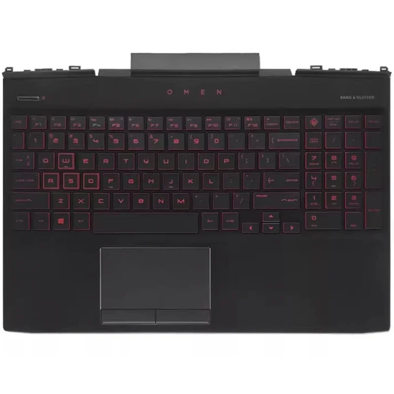 Imagem -02 - Teclado do Portátil Tampa Superior Versão em Inglês dos Eua Notebook Omen 15-dc 15-dc0005tx Tpn-q211 Novo e Original Case do