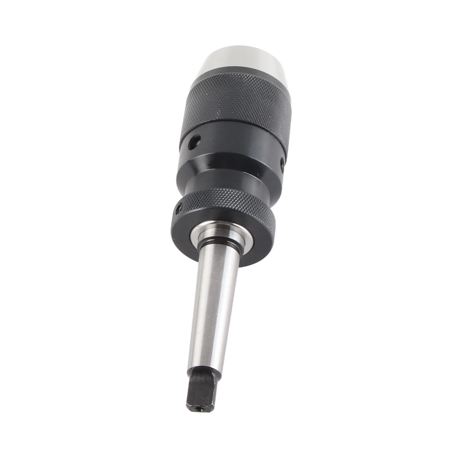 

1‑16mm Capacity 45# Steel Self Tighten Keyless Lathe Drill Chuck with MT2‑JT3 Taper Arbor