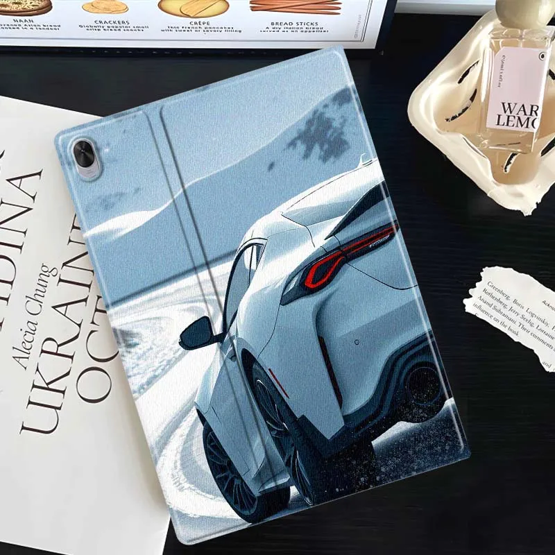 Car Snowy Mountain Road Soft For Huawei MediaPad 11 M5 M6 ES Pro M5Lite Honor Pad V7 V8 X7 X8 X9 GT Pro Tab Tablet Case
