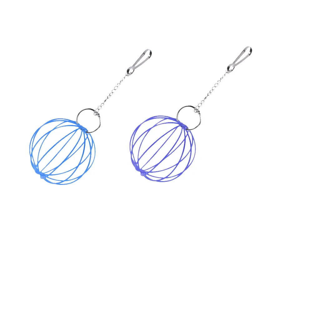 

1pcs Pet Chew For Hamster Durable Metal Hanging Rattle Ball Woven Grass Ball Training Kitten Shake Roll Chew Hamster