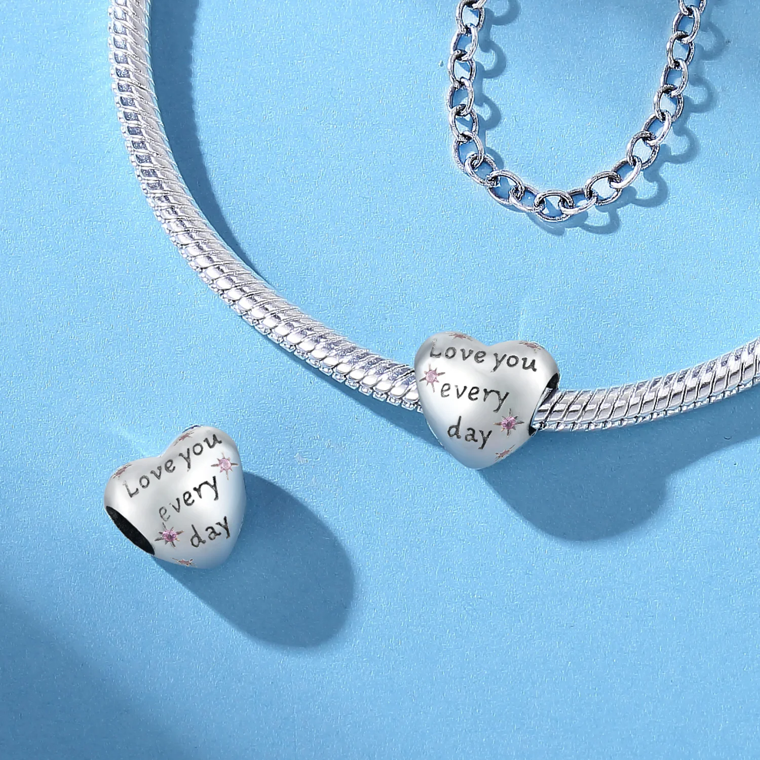 

Подвески серии Love, серебро 925, блестящий циркон, фиксирующий зажим из бисера «Любовь», бусины «Вечная любовь», подходят для оригинального браслета, женское изготовление ювелирных изделий