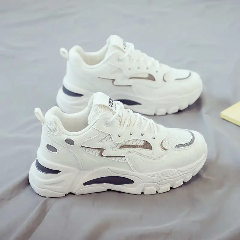 Normal Leather Plataform Woman Husband Shoes Hiking Trails Color Shoes Sneakers Sports 2025g Universal Brand Drop Shipping