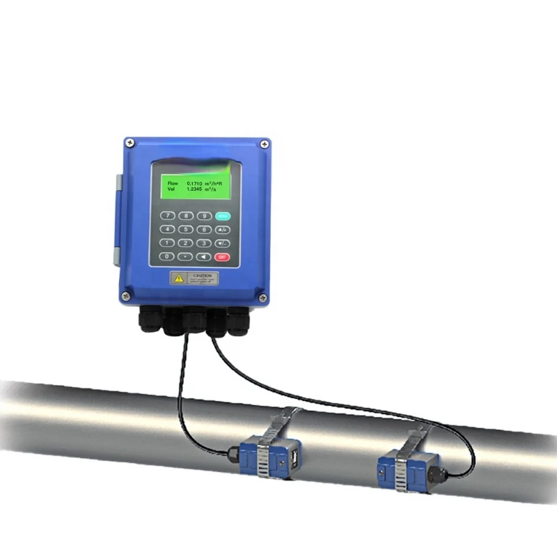 120A-W clamp-on ultrasonic liquid water flow meter