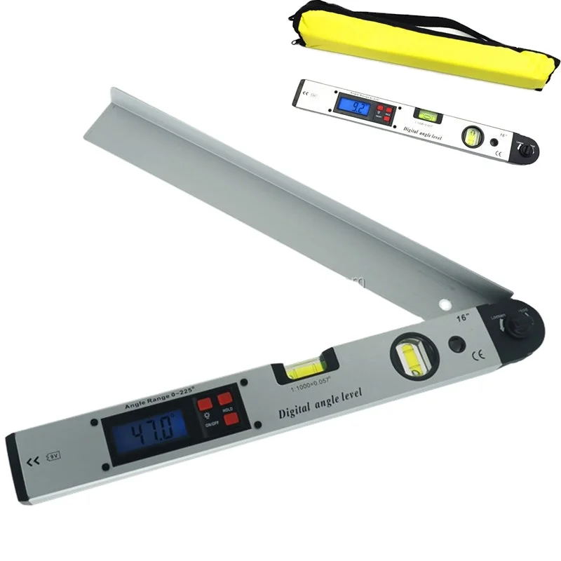 

400mm 16inch Digital Protractor Digital Angle Level Digital Spirit Level Angle Finder