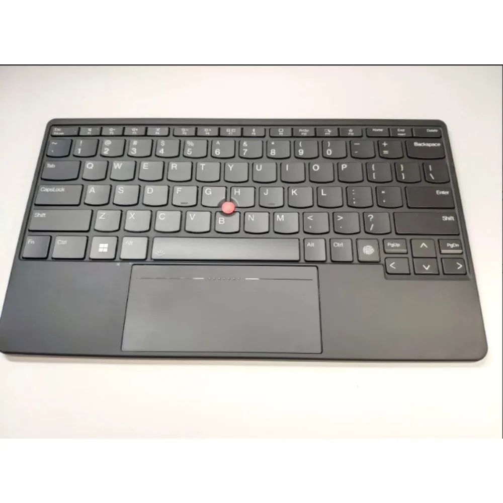 Wireless Bluetooth Dual Mode Keyboard Red Dot Pointing Stick USB Portable Office Computer Keypad