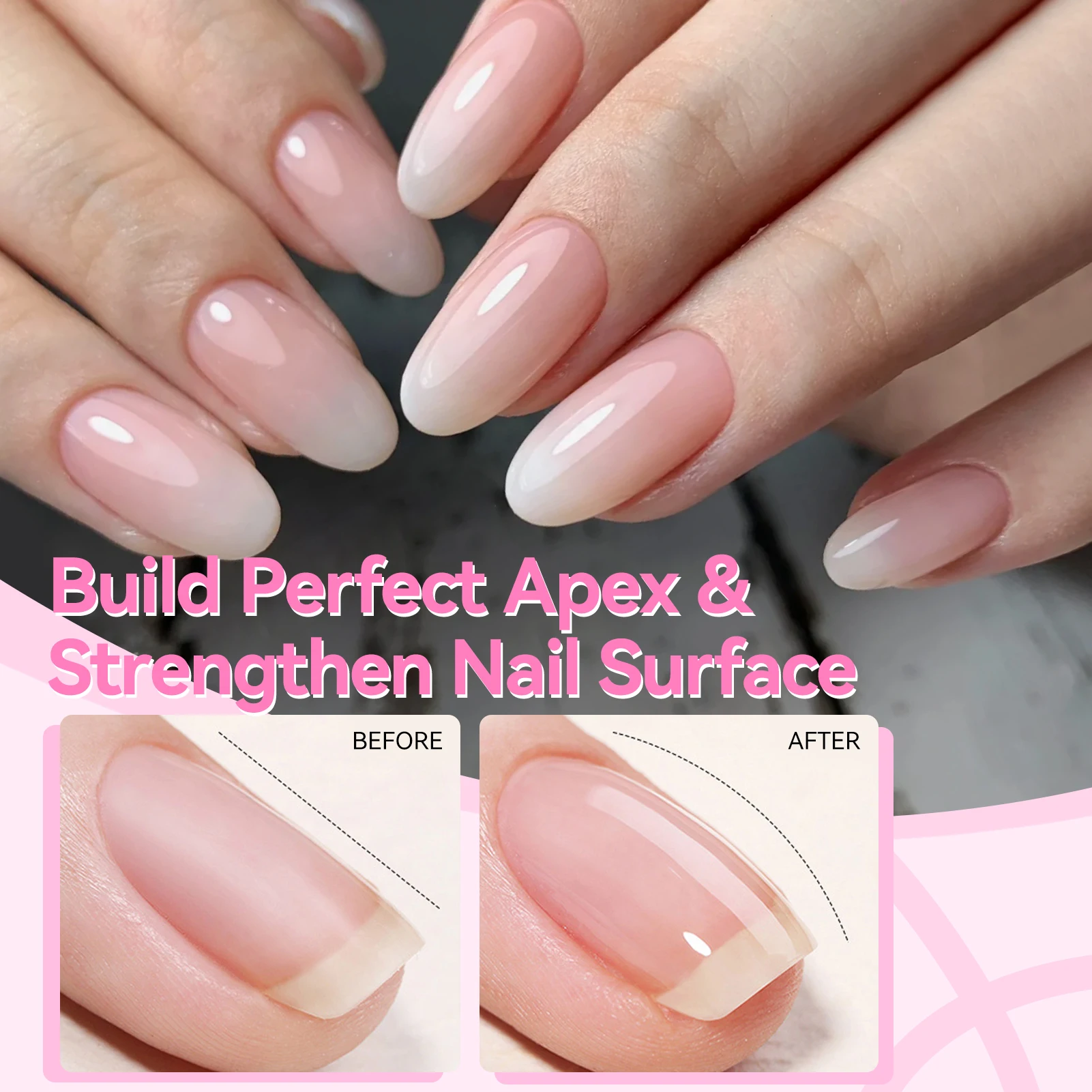 BORN PRETTY 15ml Super Strong Nail Glue For False Nail Tips Acrylic Nails Press On Nails Fake Nails Art Lasting Adhesion