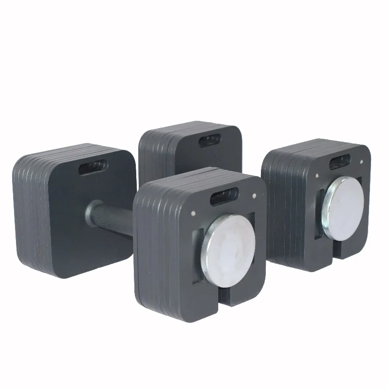 

Премиальные чугунные регулируемые гантели для фитнеса и тренировок в ограниченном пространстве, профессиональное оборудование для домашнего использования, 28 кг