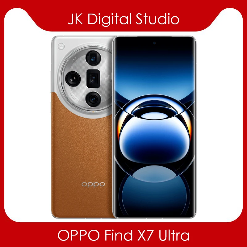 Original OPPO Find X7 Ultra 5G Phone Snapdragon8 Gen3 6.82inch AMOLED 50MP 5000Mah 100W SuperVOOC 50W Wireless Charge NFC OTA