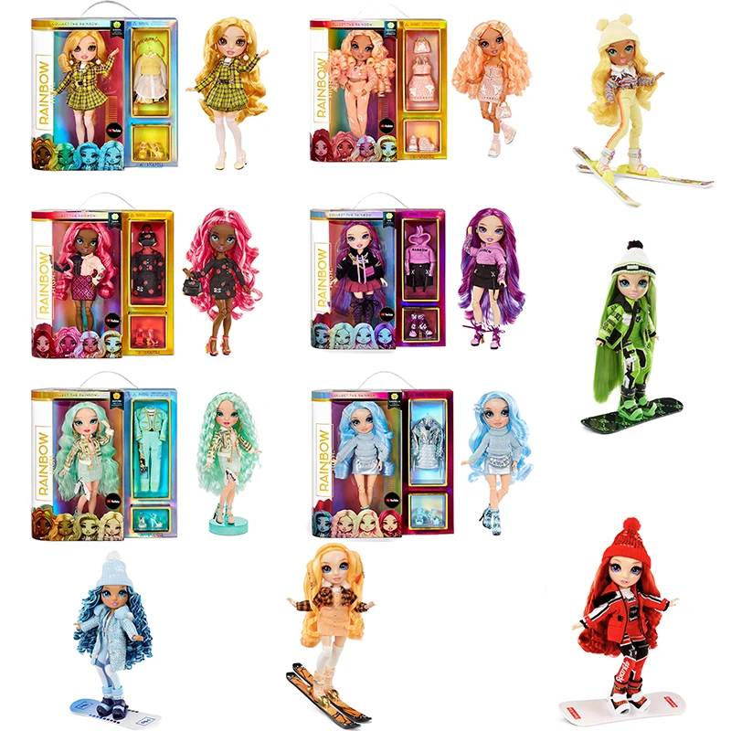 

Original Rainbow High Doll Series 3 MGA Various Kinds Times Limited Offers Toys For Girl Kawaii Surprise Doll Birthday Gift Toys