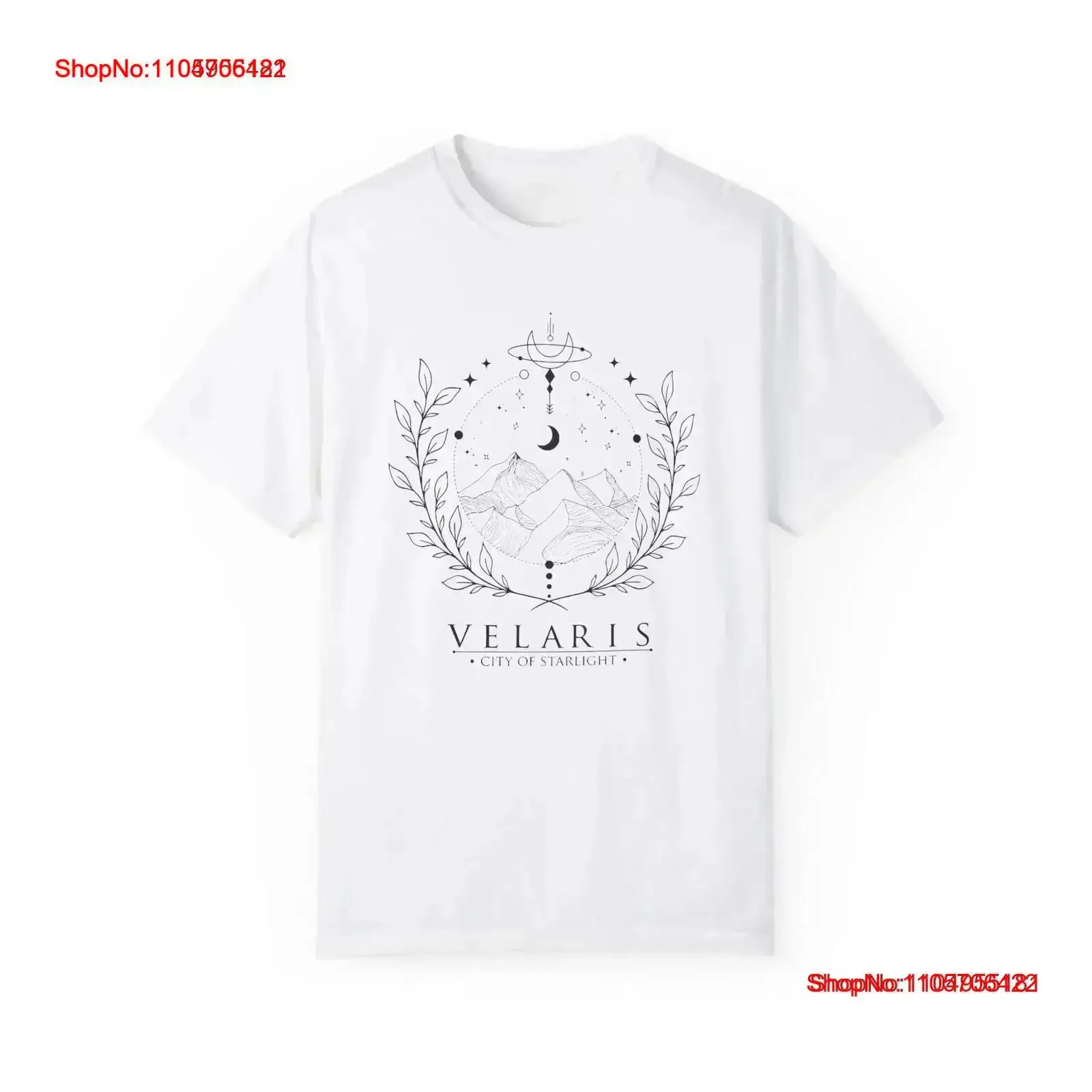 A Court Of Thorn And Roses T Shirt Velaris Mountain ACOTAR Night Rhysand Book Lover s Bookis vintage Washed Comfortable Casual
