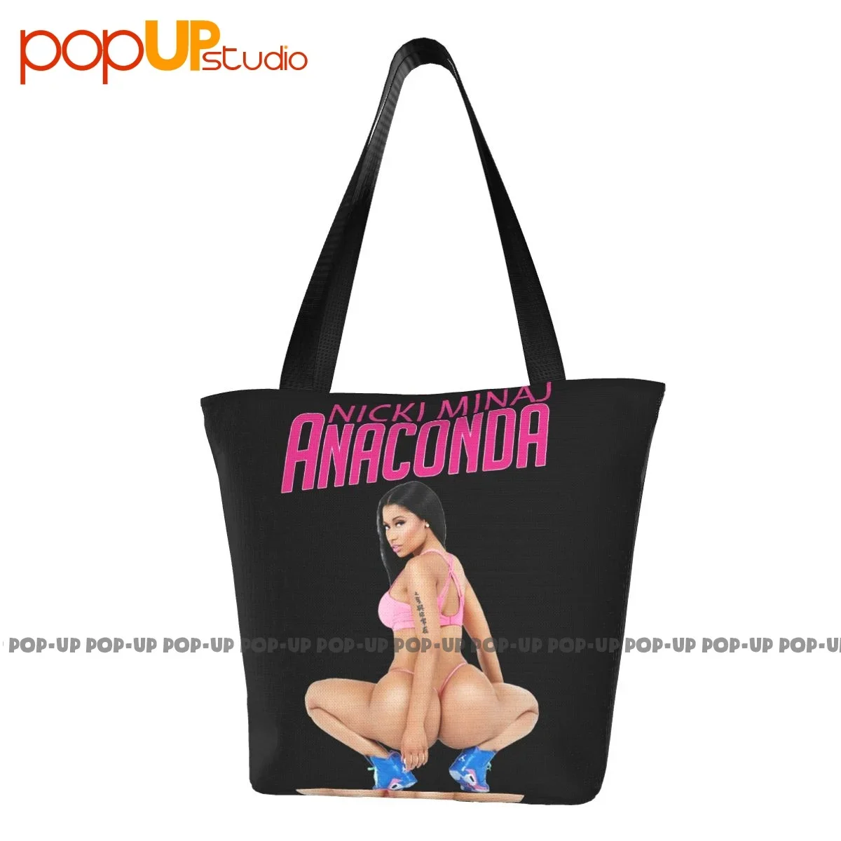 Nicki Minaj Anaconda Cute Handbags Portable Shopping Bag Supermarket