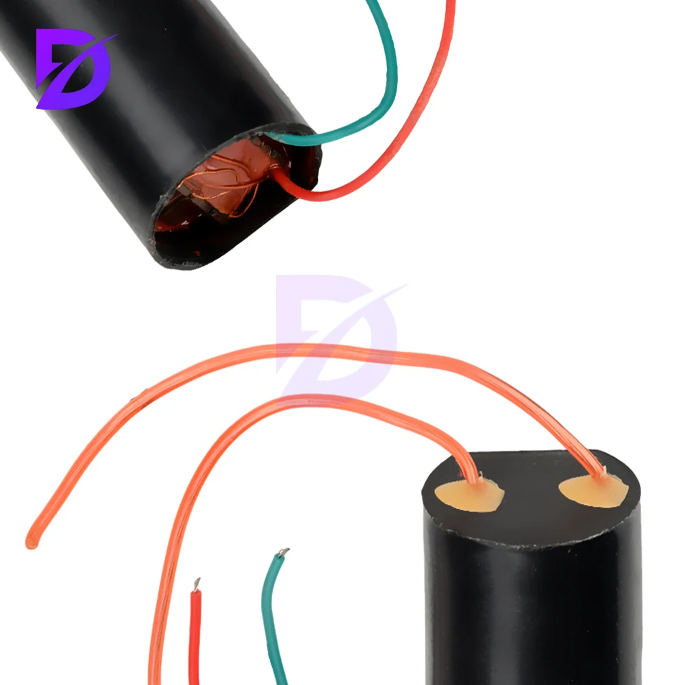 DC 3.7-6V 4A 펄스 DC 고전압 모듈 고주파 부스트 패키지 고전압 발생기 전기 충격 아크 200kV
